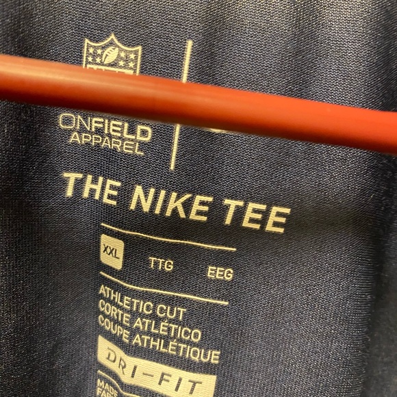 Nike Dri Fit T-shirt Women’s L Camo & Blue Seahawks Military Size XXL - Picture 12 of 12